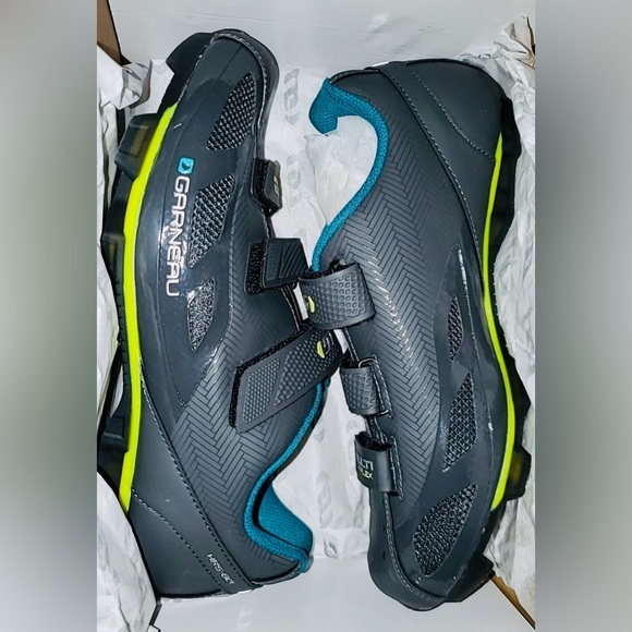 Garneau Multi Air Flex HRS-80 Cycling Shoes | Size 11 | Dark Gray | NIB - Picture 8 of 9